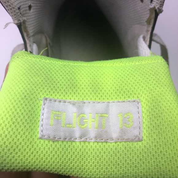 Nike Flight 13 White Mens US 9.5 - Picture 4 of 8